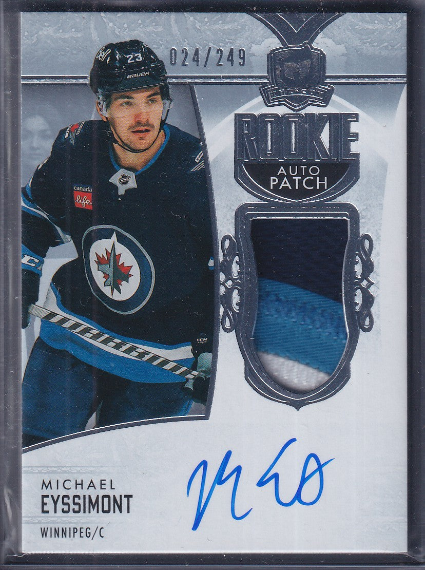 MICHAEL EYSSIMONT - 2022 The Cup Rookie Auto Patch #129, /249