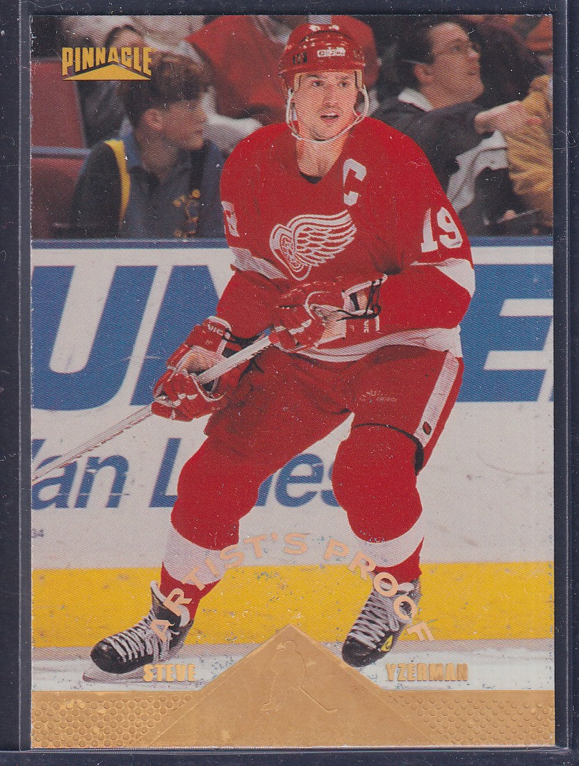 STEVE YZERMAN - 1996 Pinnacle Artist's Proof #25