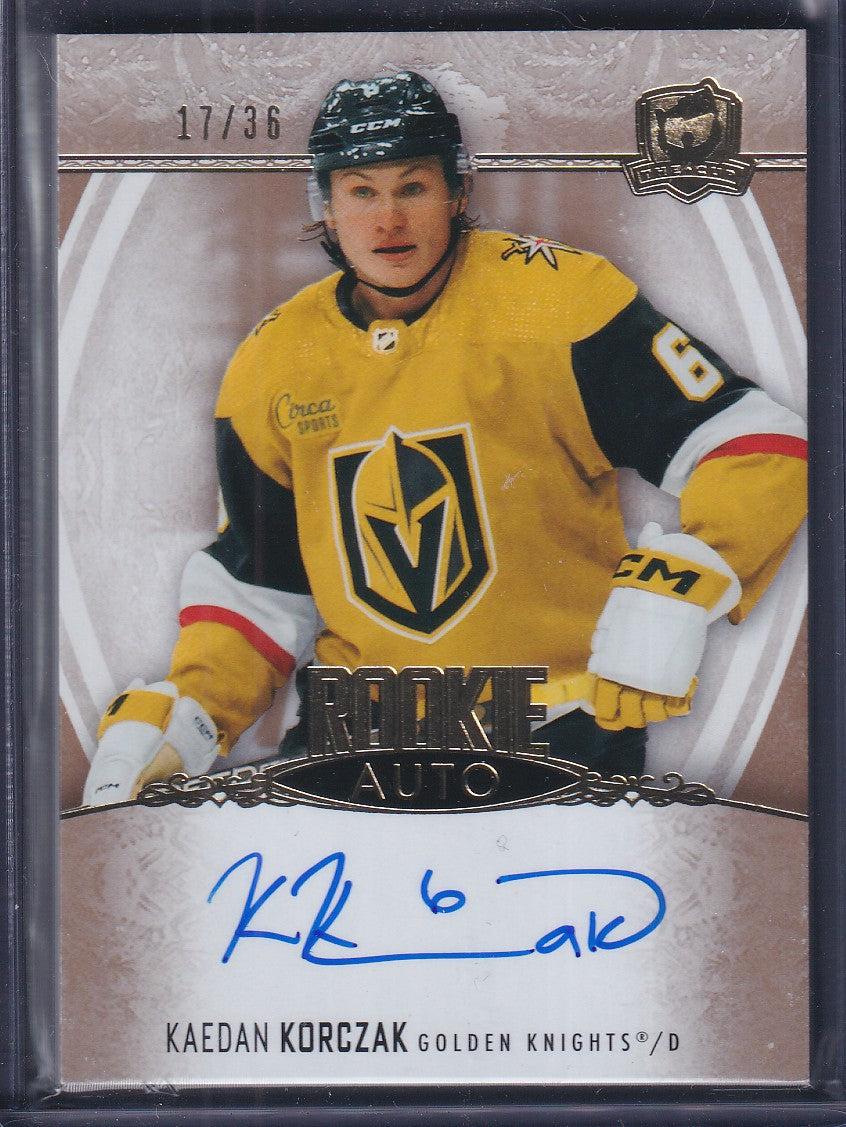 KAEDAN KORCZAK - 2022 The Cup Rookie Auto #102, /36