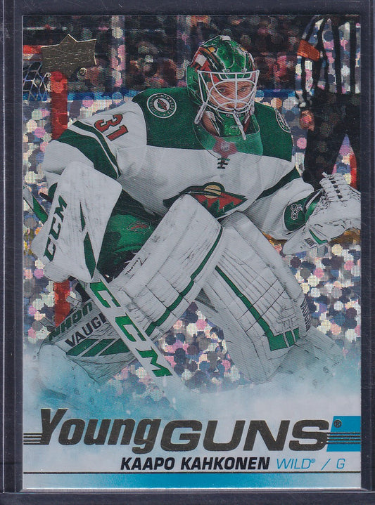KAAPO KAHKONEN - 2019 Upper Deck Young Guns SPECKLED RAINBOW #470