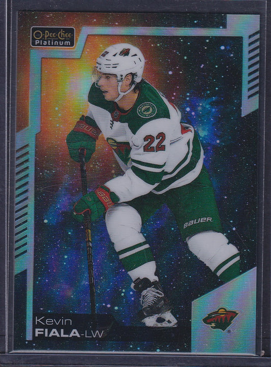 KEVIN FIALA - 2020 O-Pee-Chee Platinum COSMIC #112, /65