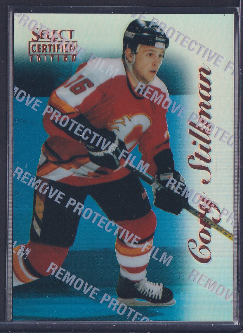 CORY STILLMAN - 1996 Pinnacle Select Certified MIRROR Blue w/ Coating #58