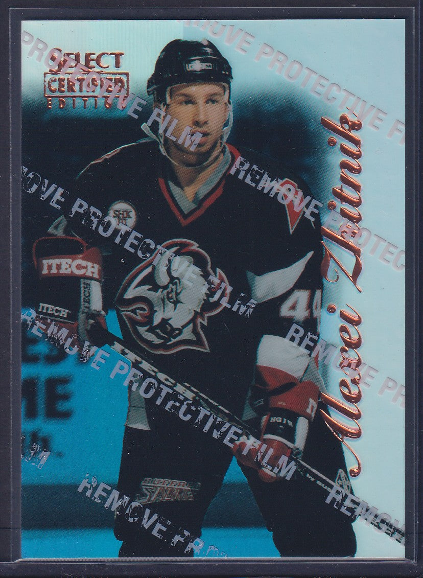 ALEXEI ZHITNIK - 1996 Pinnacle Select Certified MIRROR Blue w/ Coating #45