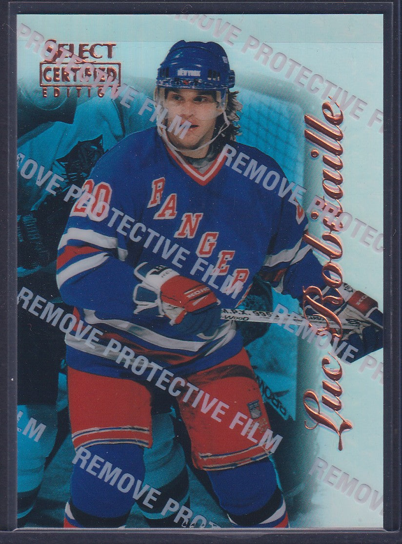 LUC ROBITAILLE - 1996 Pinnacle Select Certified MIRROR Blue w/ Coating #13