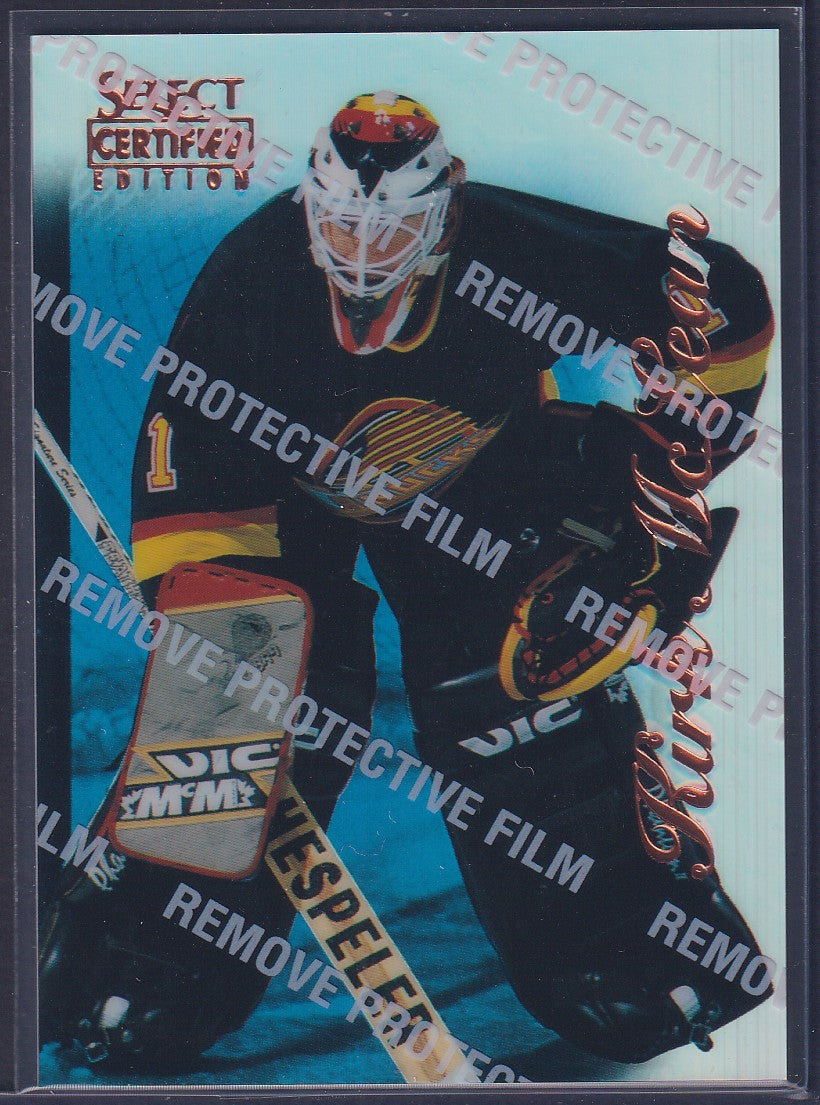 KIRK MCLEAN - 1996 Pinnacle Select Certified MIRROR Blue w/ Coating #22