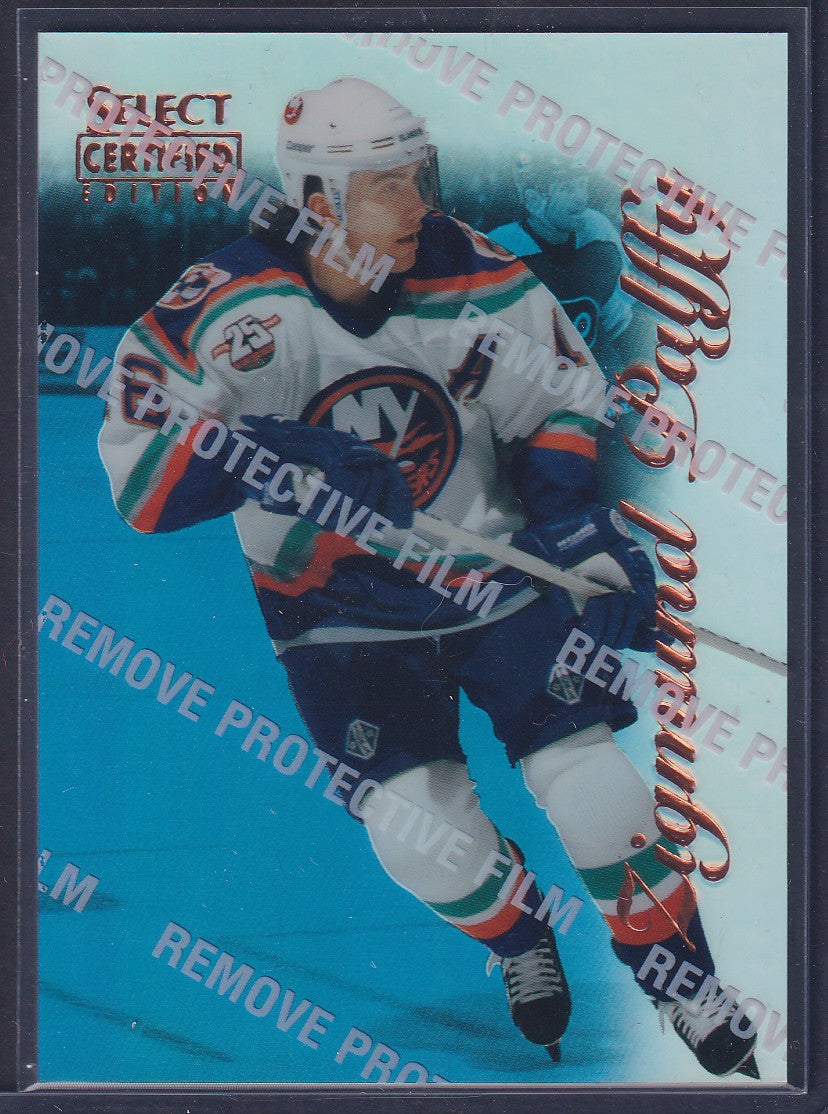 ZIGMUND PALFFY - 1996 Pinnacle Select Certified MIRROR Blue w/ Coating #23