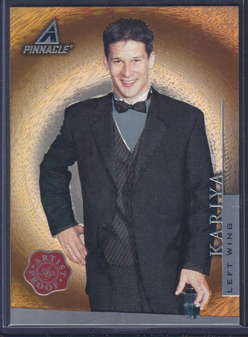 PAUL KARIYA - 1997 Pinnacle Artist PROOF #PP53