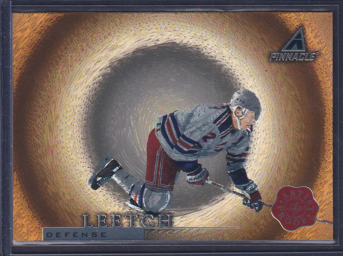BRIAN LEETCH - 1997 Pinnacle Artist PROOF #PP92