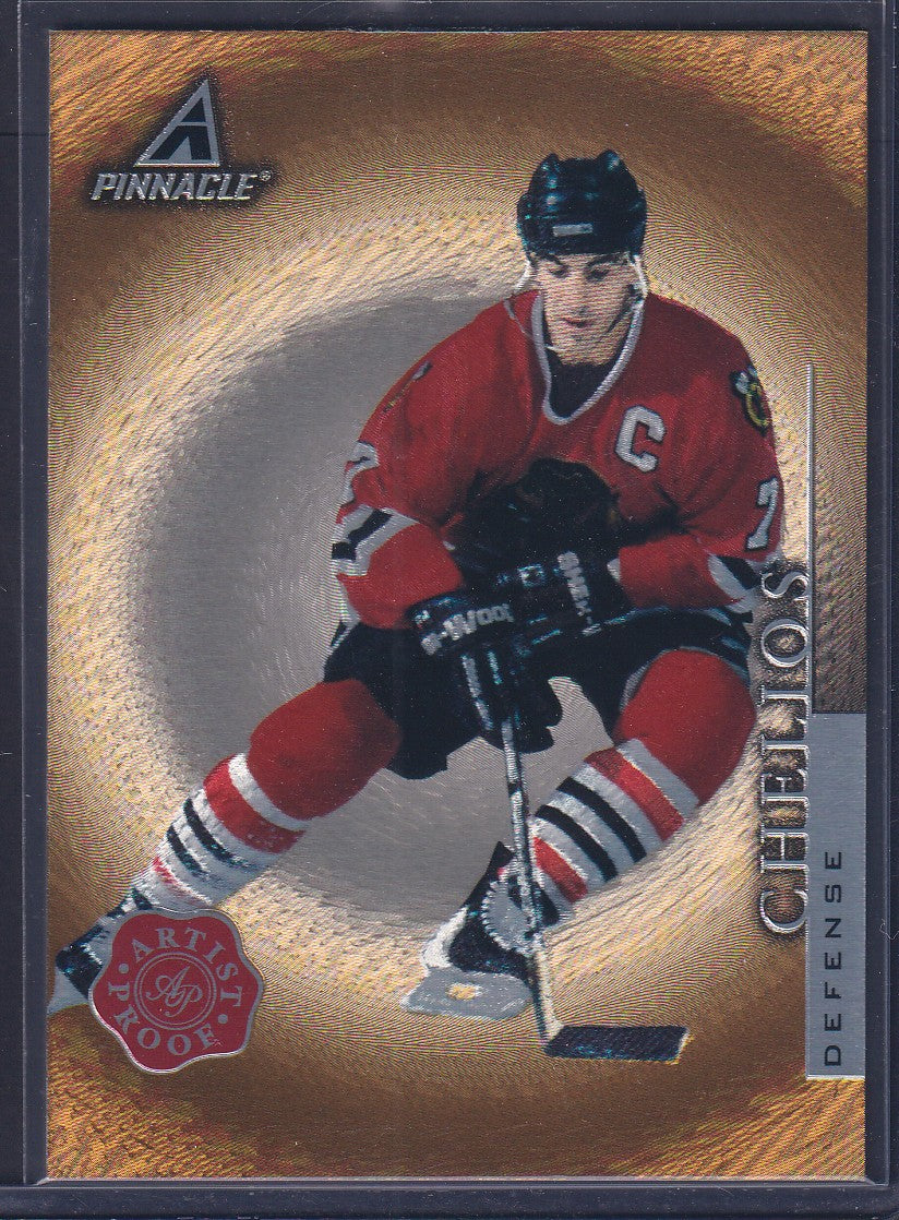 CHRIS CHELIOS - 1997 Pinnacle Artist PROOF #PP65