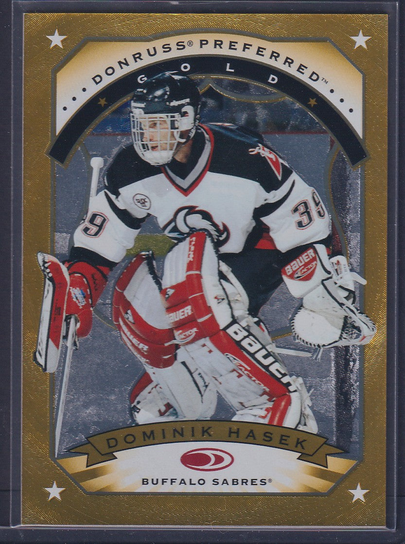 DOMINIK HASEK - 1997 Donruss Preferred GOLD #1