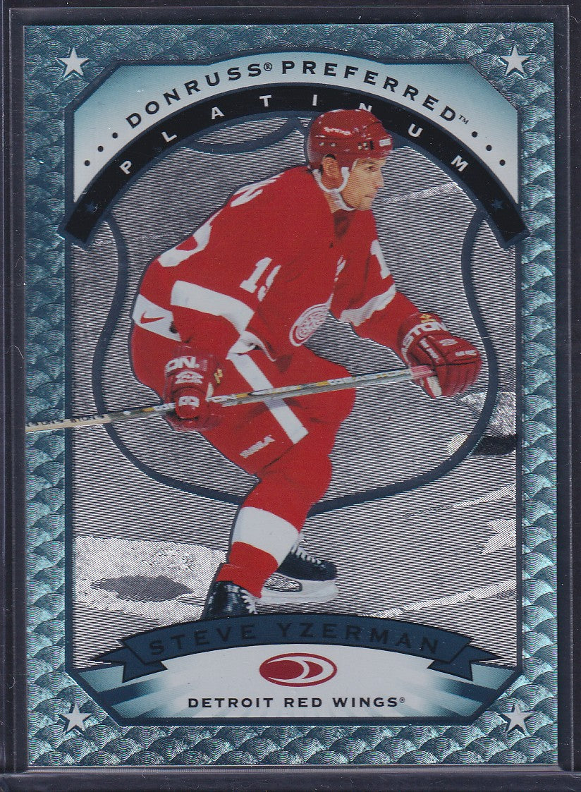 STEVE YZERMAN - 1997 Donruss Preferred PLATINUM #41