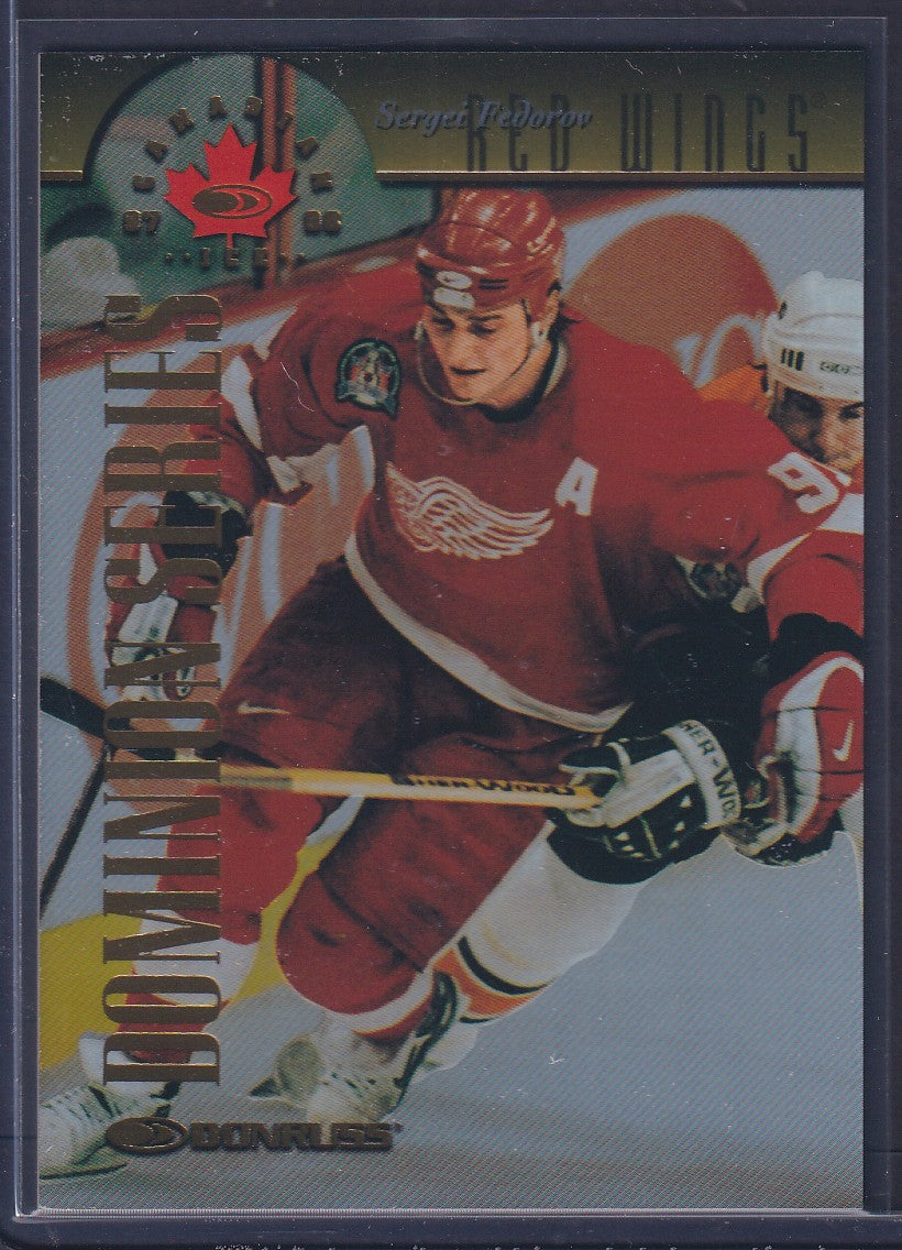 SERGEI FEDOROV - 1997 Donruss Canadian Ice Dominion Series #72 Unnumbered /150
