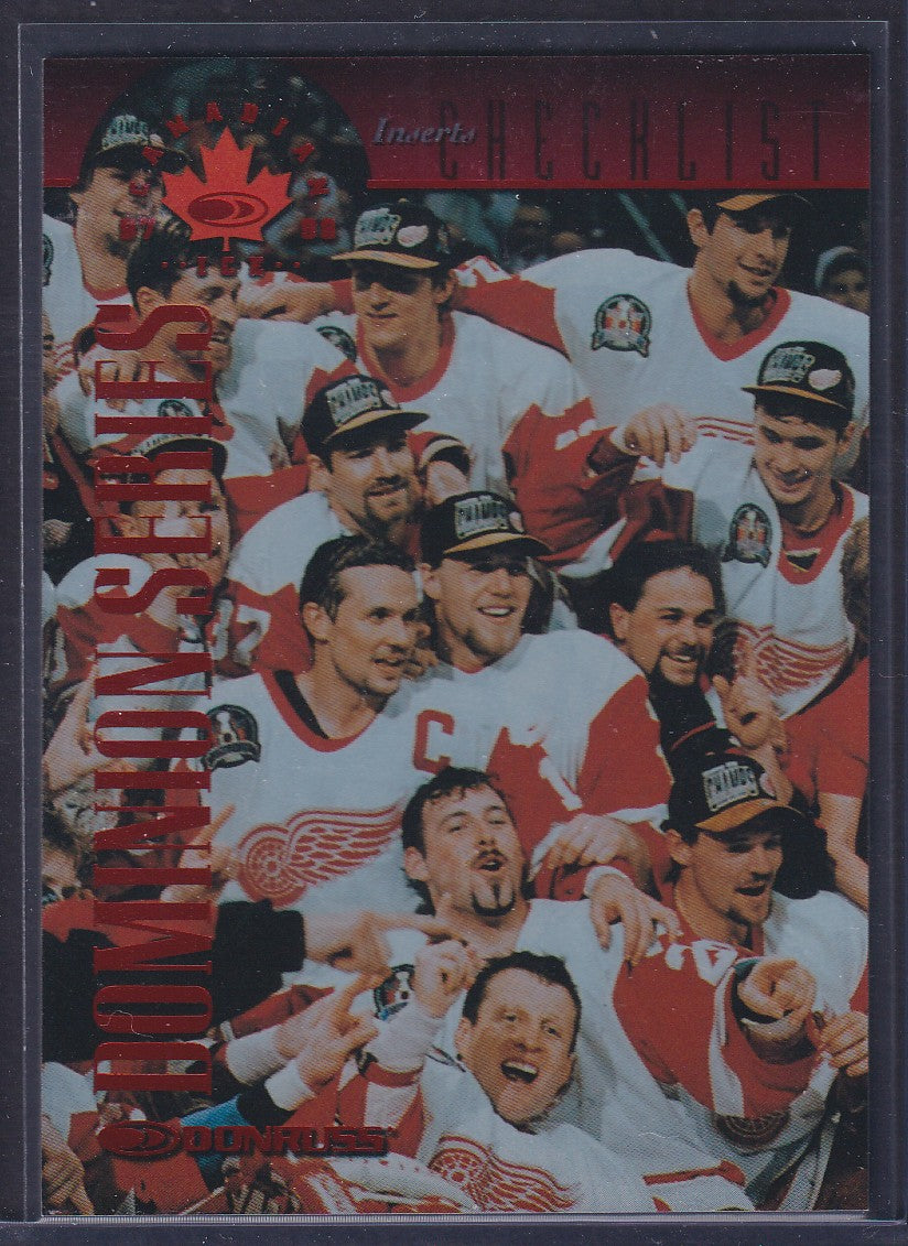 DETROIT CHECK - 1997 Donruss Canadian Ice Dominion Series #150 Unnumbered /150