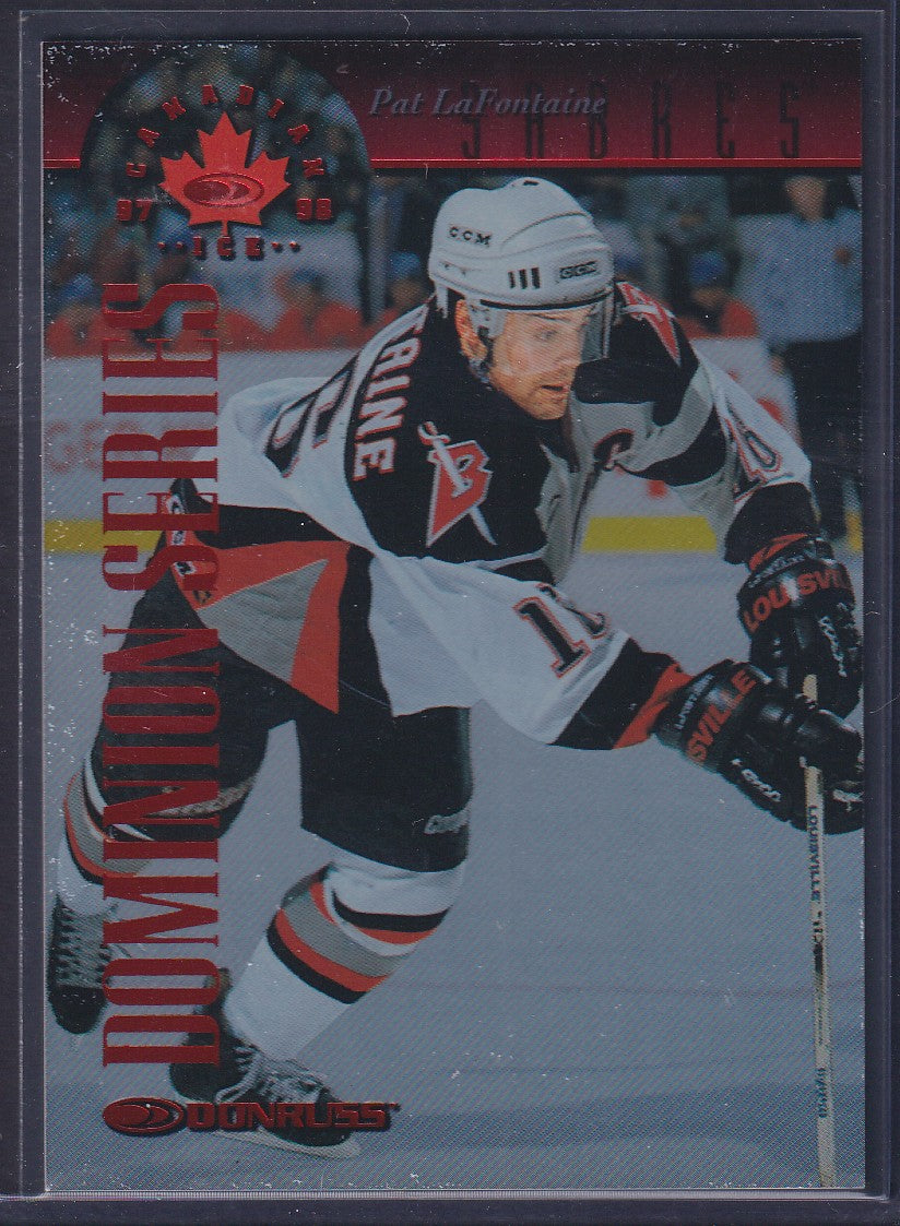 PAT LAFONTAINE - 1997 Donruss Canadian Ice Dominion Series #69 Unnumbered /150
