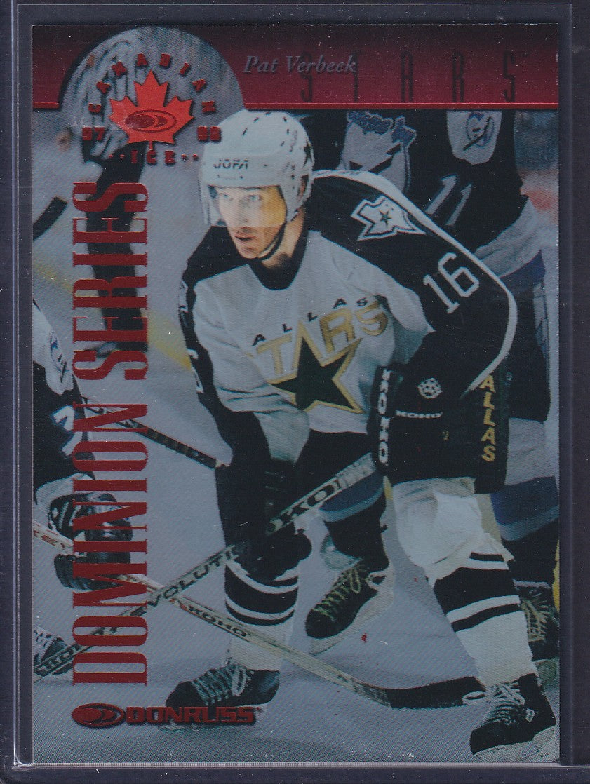 PAT VERBEEK - 1997 Donruss Canadian Ice Dominion Series #27 Unnumbered /150