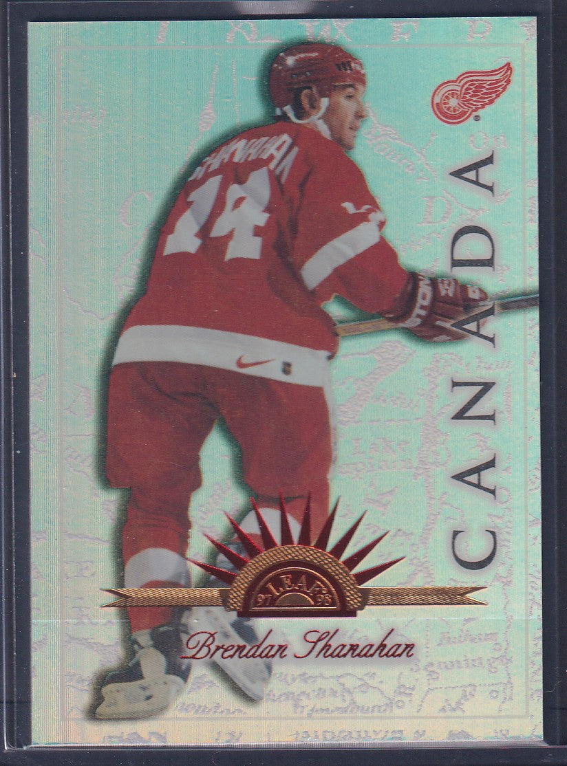 BRENDAN SHANAHAN - 1997 Donruss Leaf International UNIVERSAL ICE #12, /250