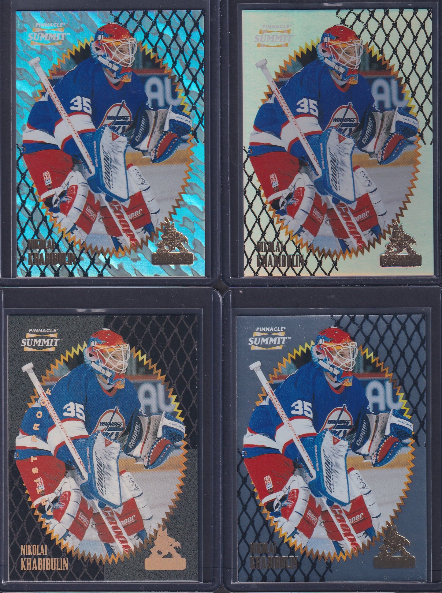 NIKOLAI KHABIBULIN - 1996 Summit Metal, Premium Stock, Ice, Artist Proof #41