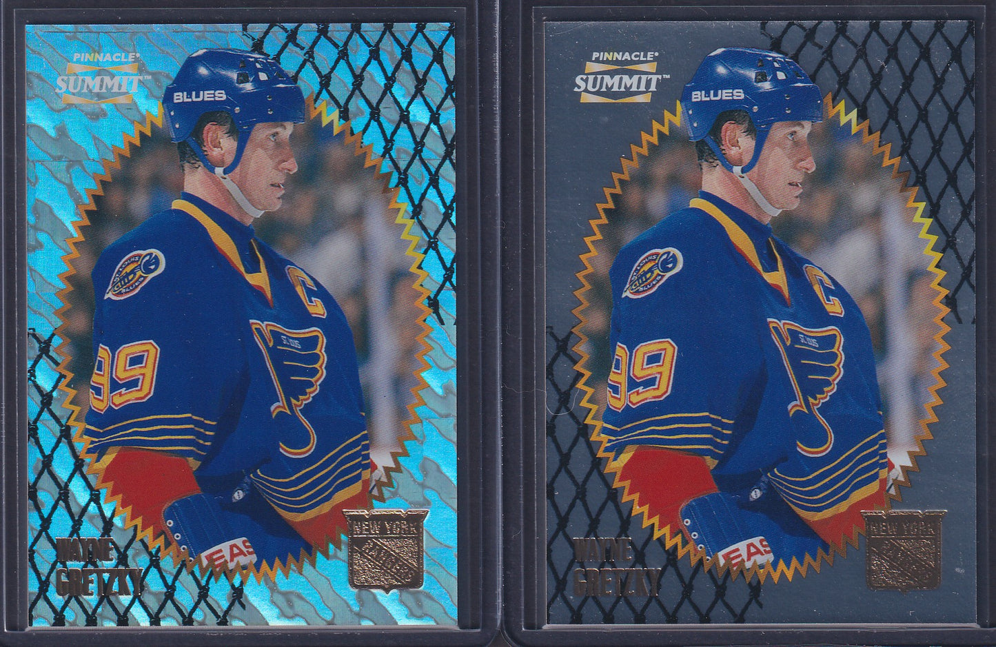 WAYNE GRETZKY - 1996 Pinnacle Summit Metal, Ice #67