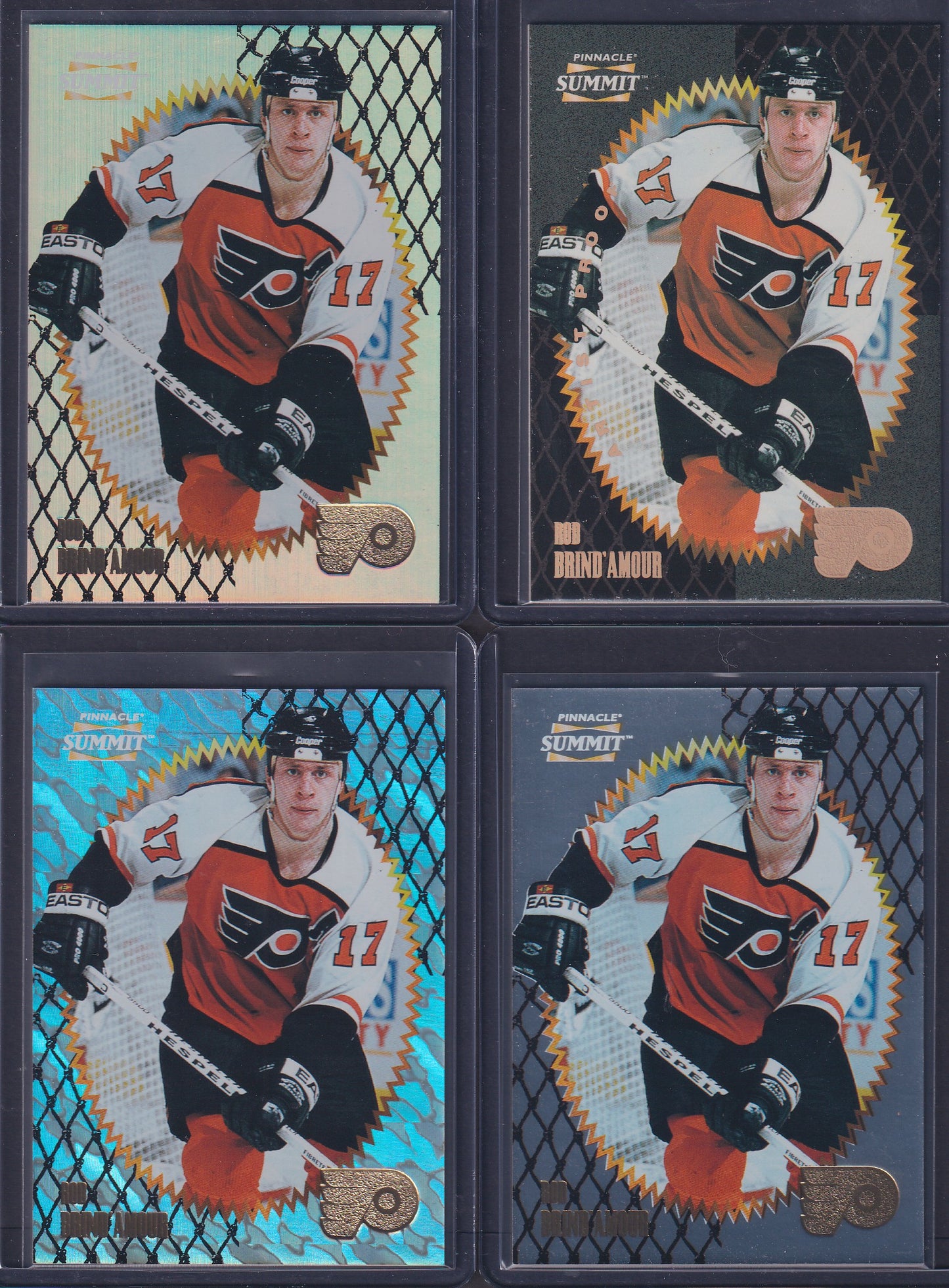 ROD BRIND'AMOUR - 1996 Summit Metal, Premium Stock, Ice, Artist Proof #123