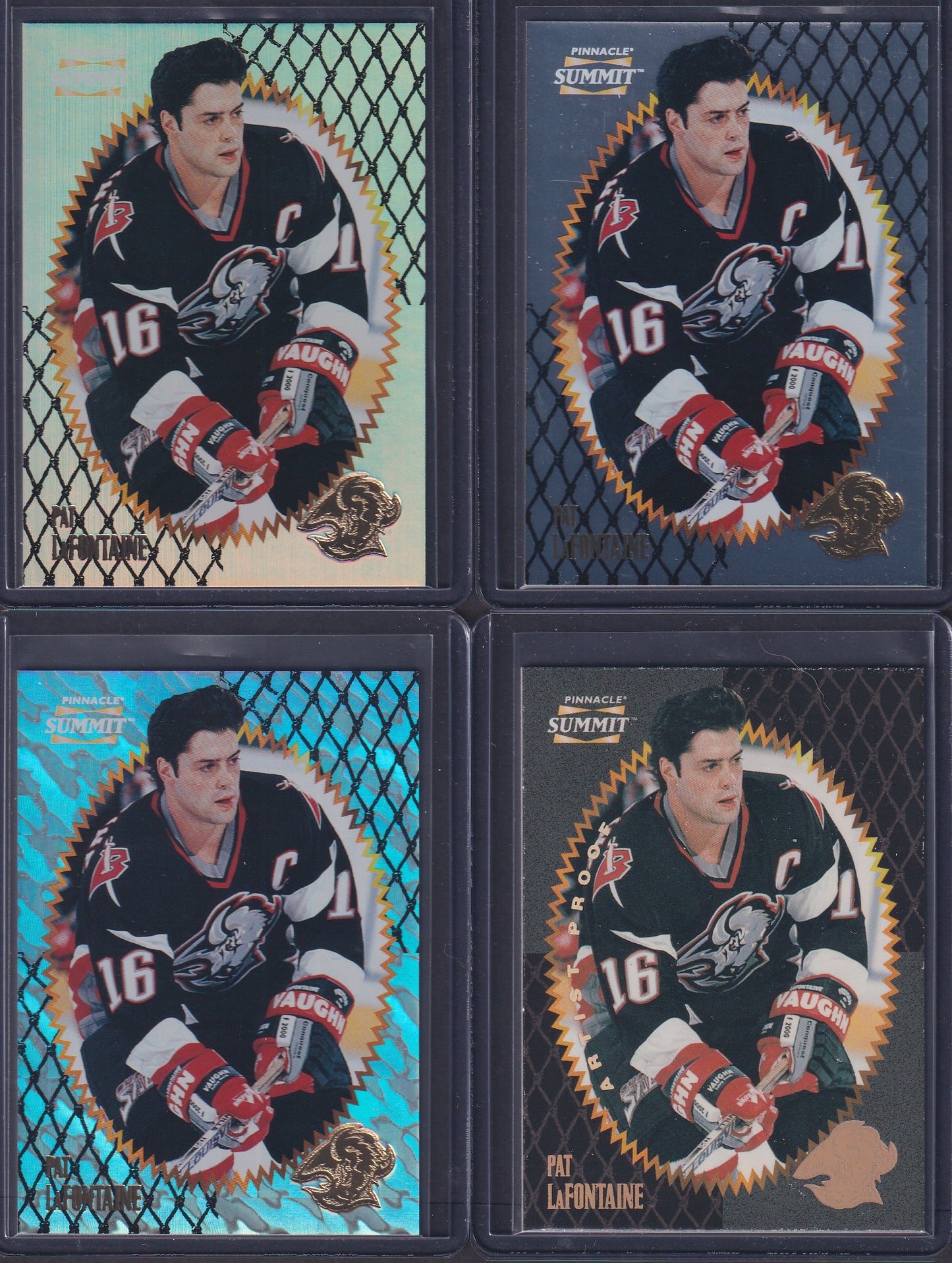 PAT LAFONTAINE - 1996 Summit Metal, Premium Stock, Ice, Artist Proof #127