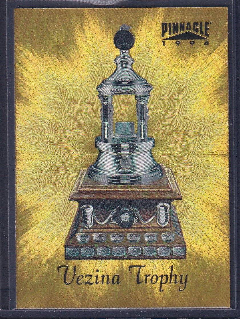 JIM CAREY - 1996 Pinnacle Trophies Vezina Trophy #5