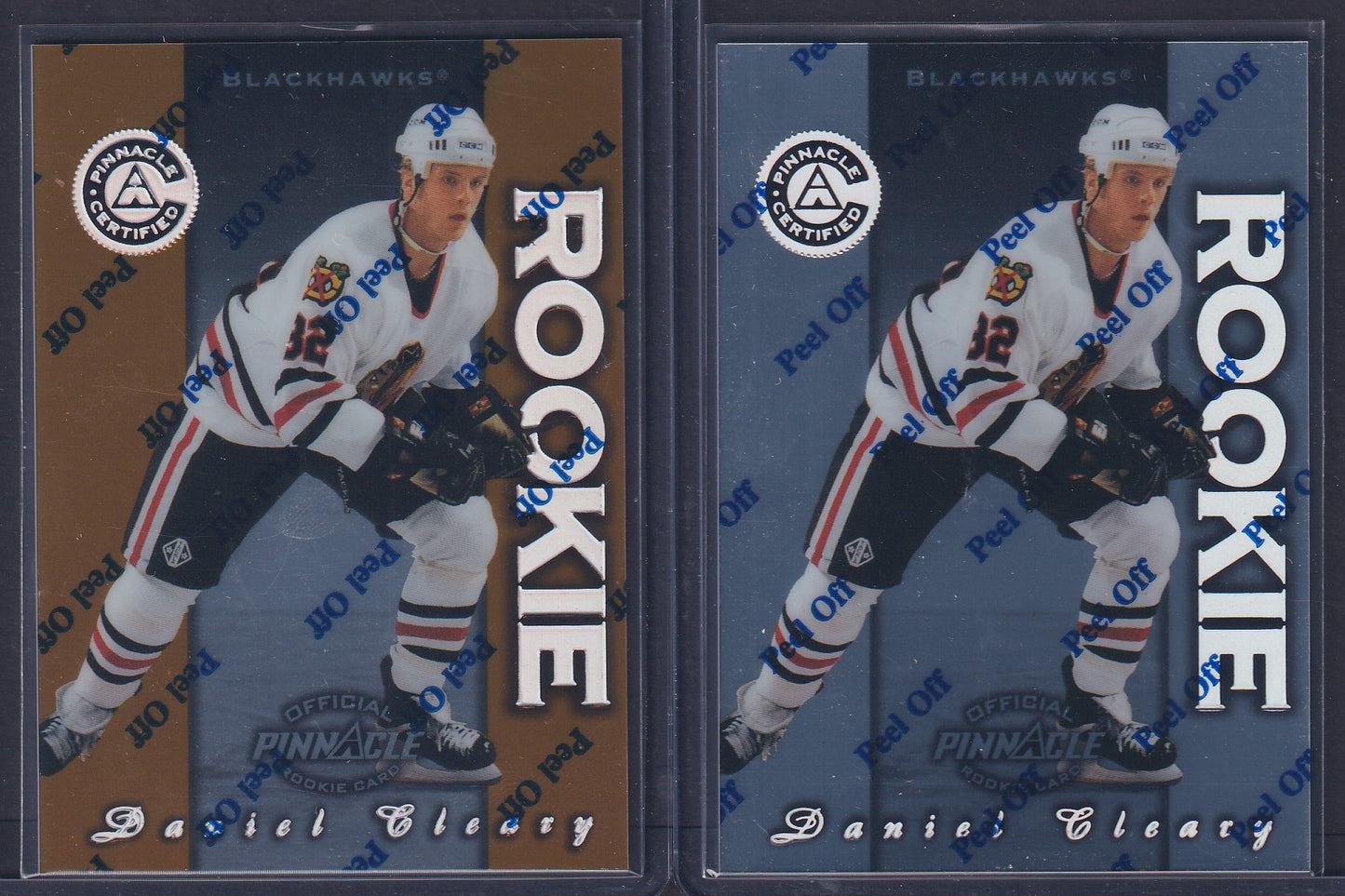 DANIEL CLEARY - 1997 Pinnacle Certified Rookie Silver & Gold #E