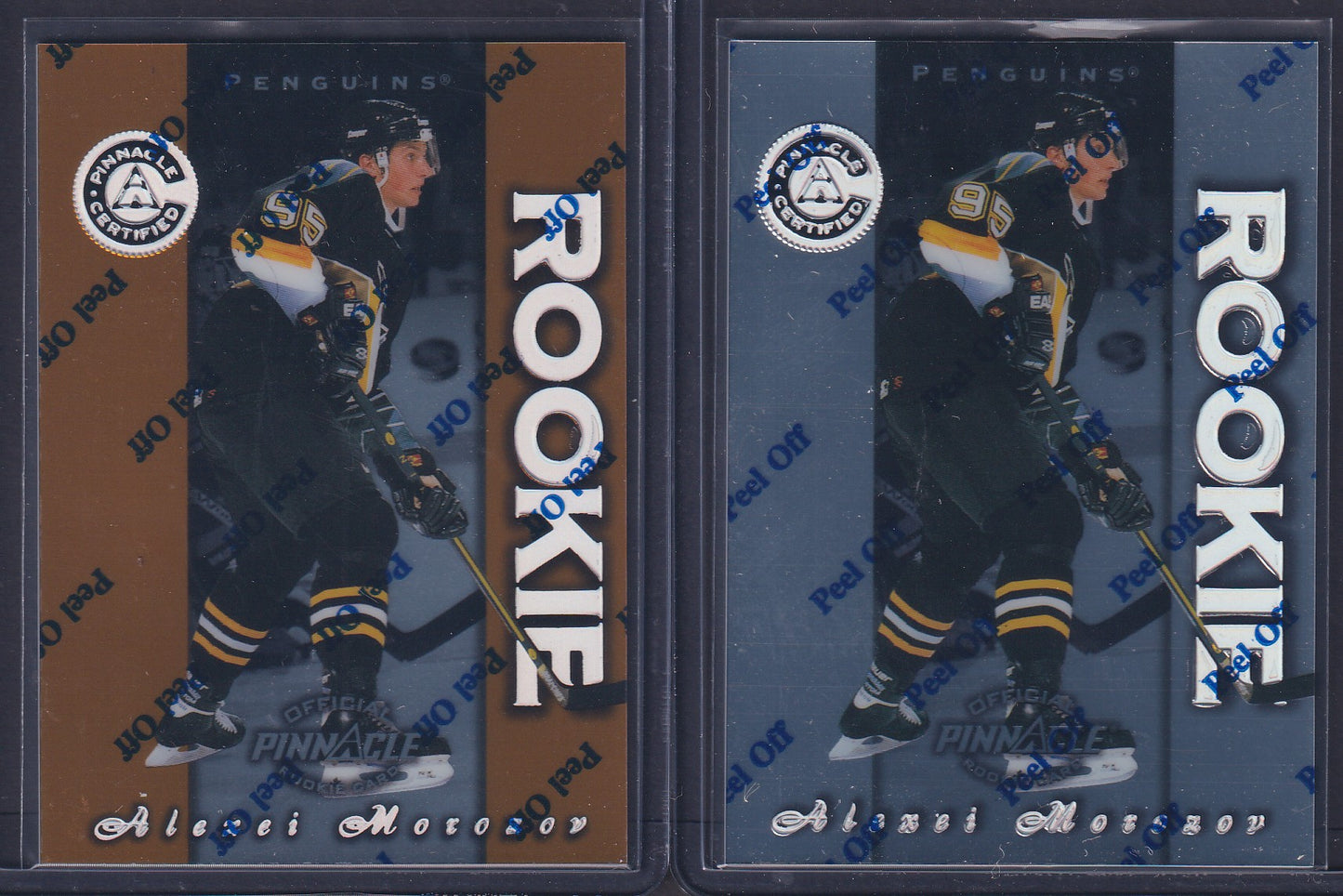 ALEXEI MOROZOV - 1997 Pinnacle Certified Rookie Silver & Gold #H