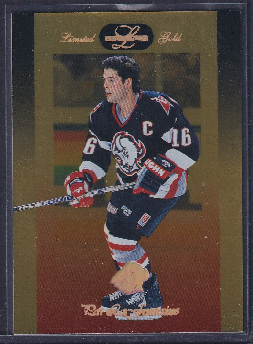 PAT LAFONTAINE - 1996 Donruss Leaf Limited Gold #59