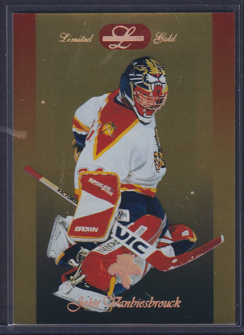 JOHN VANBIESBROUCK - 1996 Donruss Leaf Limited Gold #30