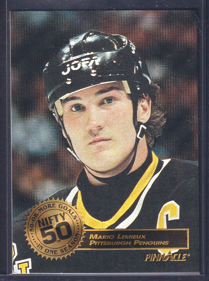 MARIO LEMIEUX - 1993 Score Pinnacle Nifty 50 #4