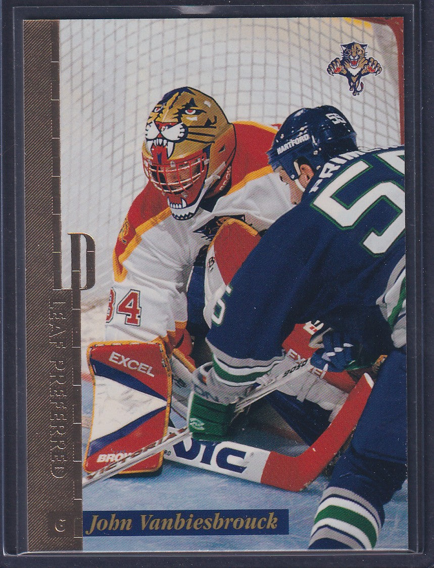JOHN VANBIESBROUCK - 1996 Donruss Leaf Preferred GOLD Press Proof #41