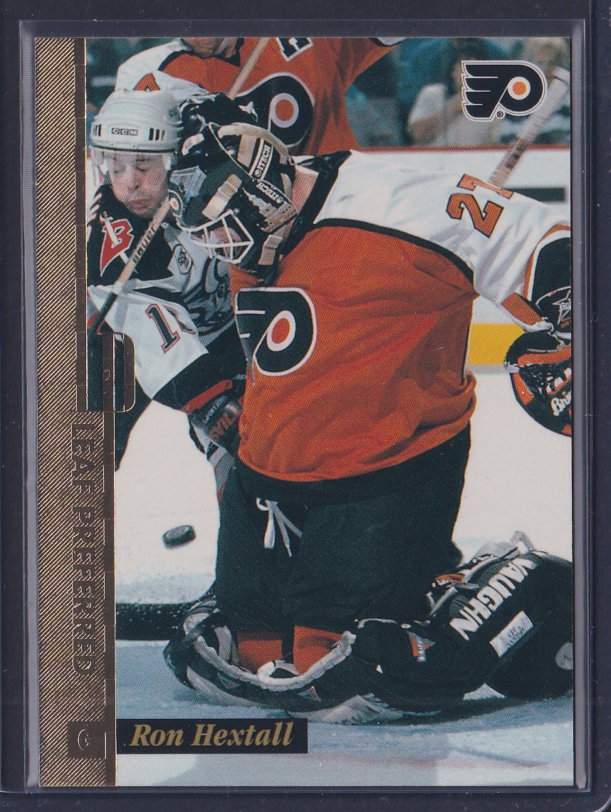 RON HEXTALL - 1996 Donruss Leaf Preferred GOLD Press Proof, /250 #77