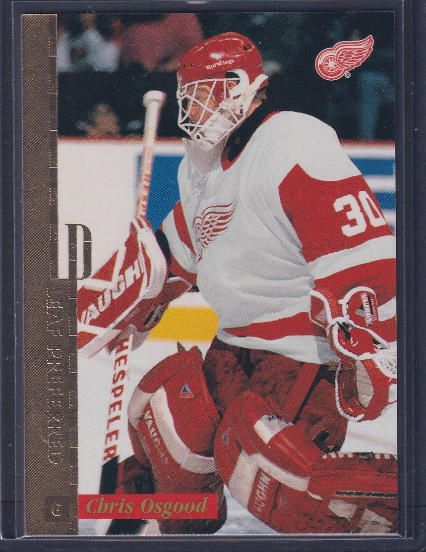 CHRIS OSGOOD - 1996 Donruss Leaf Preferred GOLD Press Proof, /250 #50