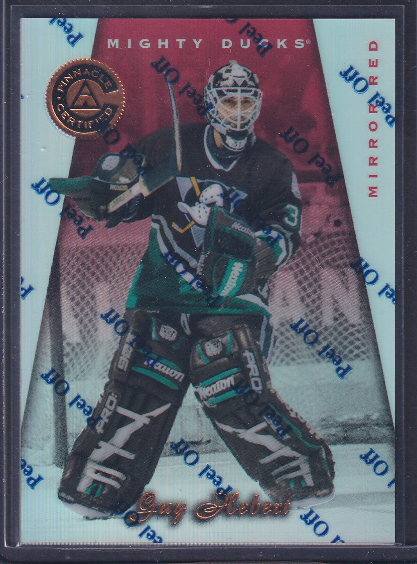 GUY HERBERT - 1997 Pinnacle Certified Mirror Red w/ Coating #19