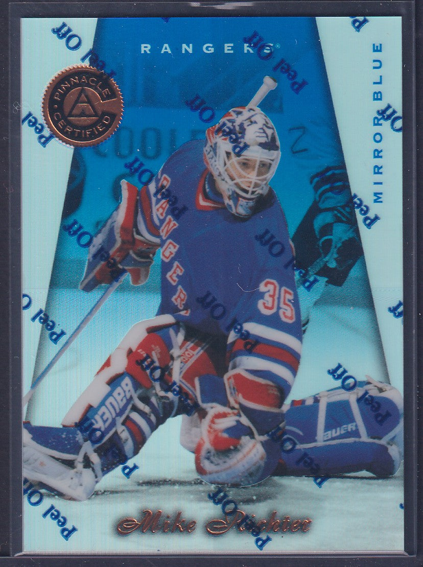 FELIX POTVIN - 1997 Pinnacle Certified Mirror Blue w/ Coating #11