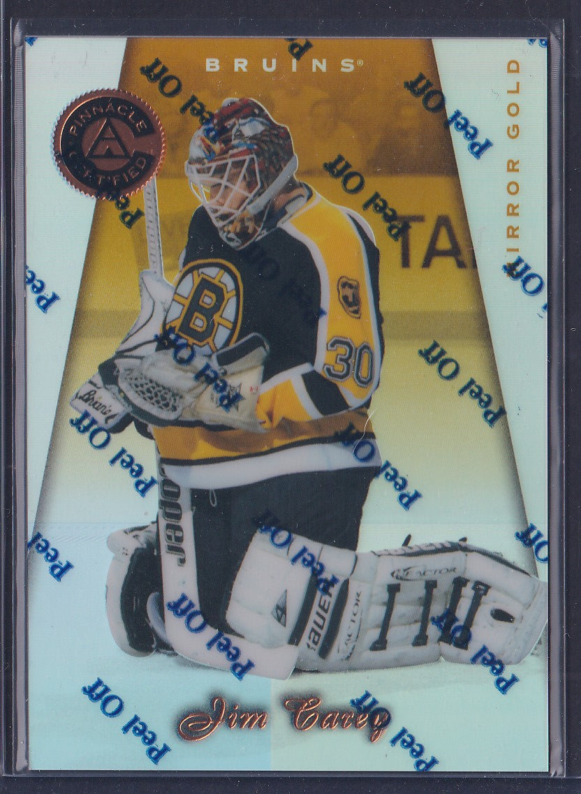 JIM CAREY - 1997 Pinnacle Certified Mirror Gold w/ Coating #15