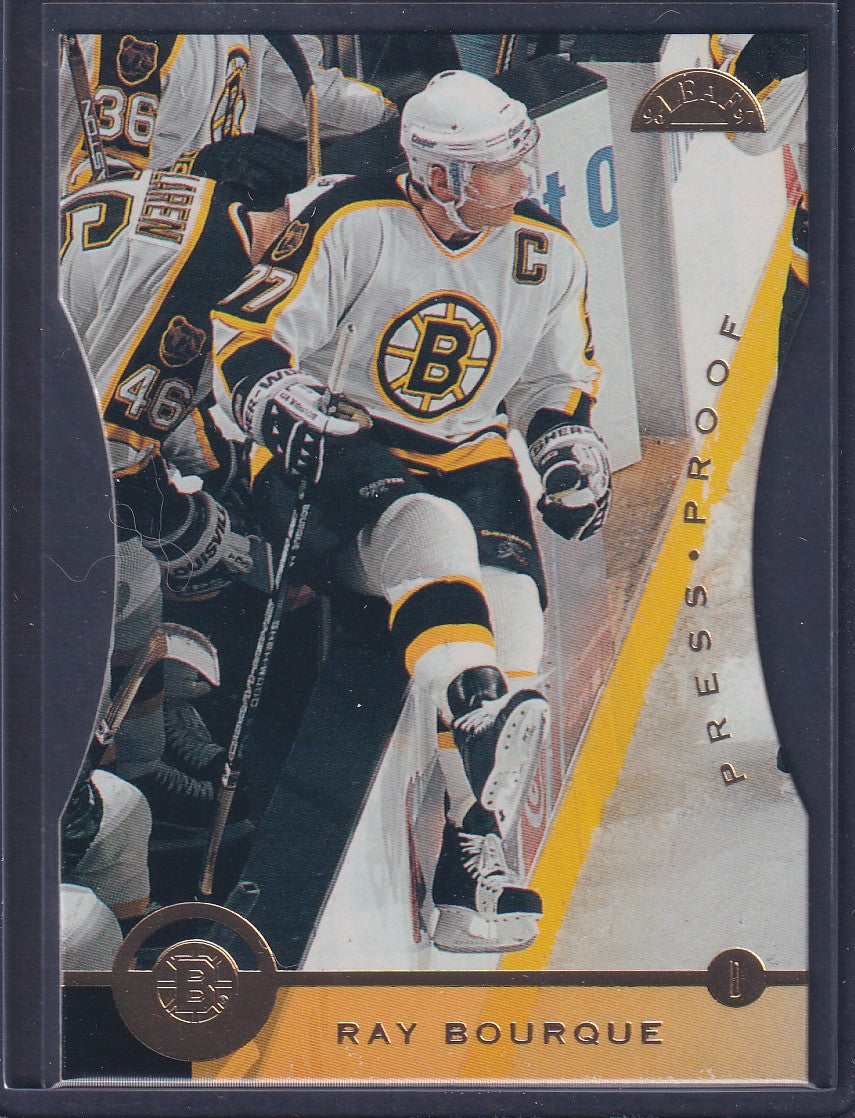 RAY BOURQUE - 1996 Leaf Press Proofs /1500 #122