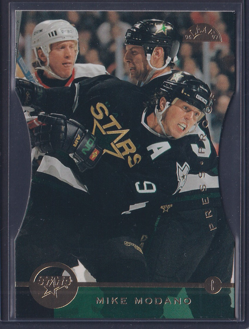 MIKE MODANO - 1996 Leaf Press Proofs /1500 #12