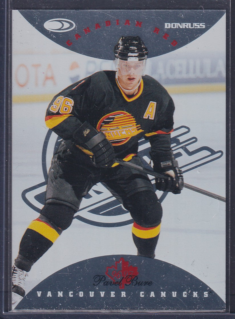 PAVEL BURE - 1996 Donruss Canadian Red Press Proof #59, /750