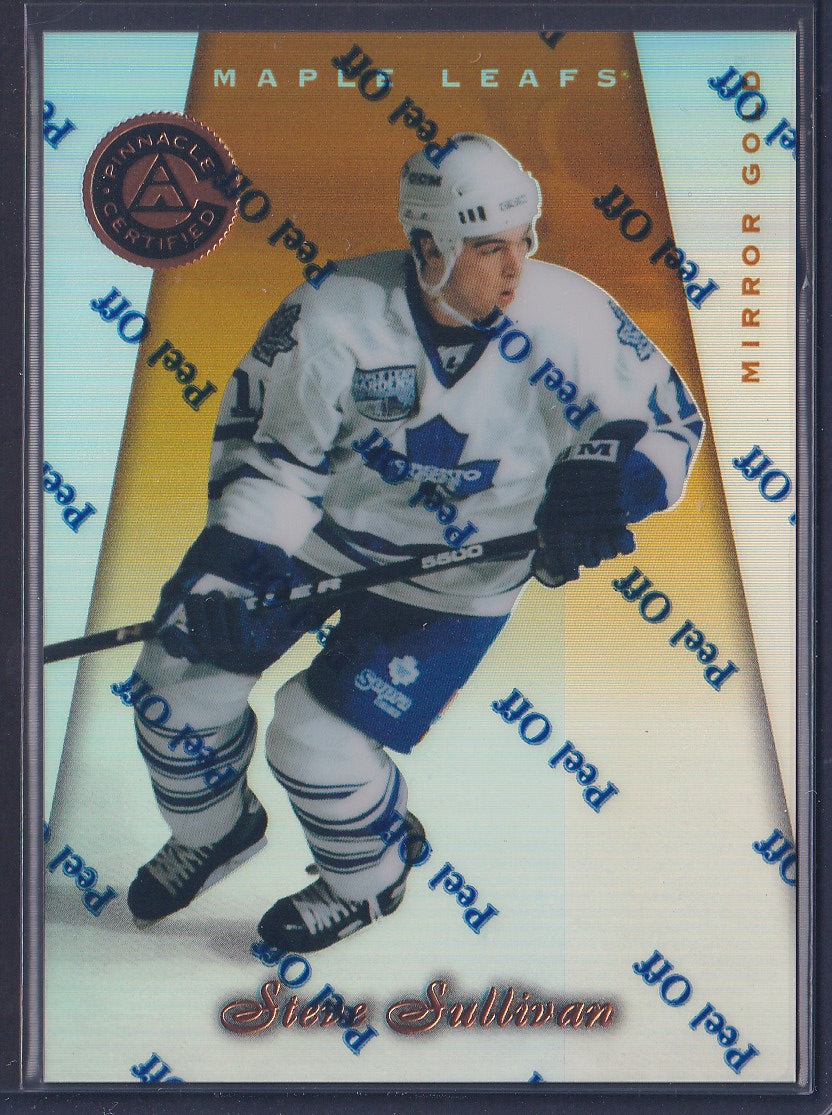 STEVE SULLIVAN - 1997 Pinnacle Certified w/ Coating, MIRROR GOLD #83