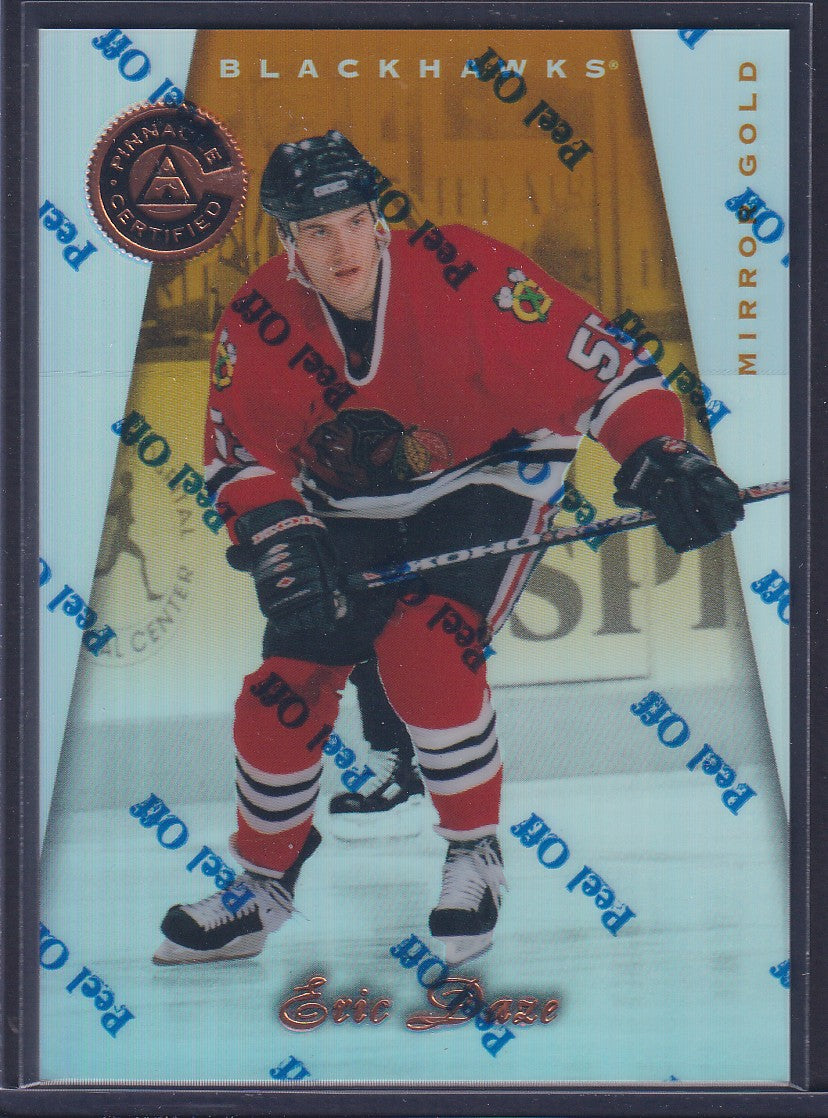ERIC DAZE - 1997 Pinnacle Certified w/ Coating, MIRROR GOLD #122