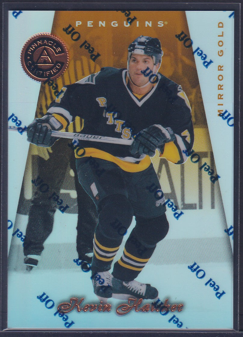 KEVIN HATCHER - 1997 Pinnacle Certified w/ Coating, MIRROR GOLD #86