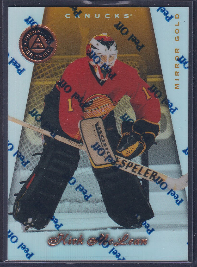 KIRK MCLEAN - 1997 Pinnacle Certified w/ Coating, MIRROR GOLD #27