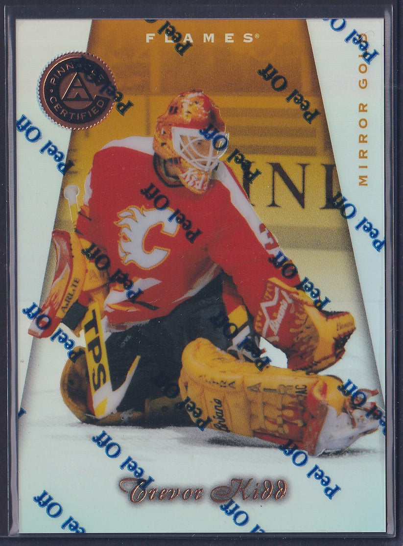 TREVOR KIDD - 1997 Pinnacle Certified w/ Coating, MIRROR GOLD #21