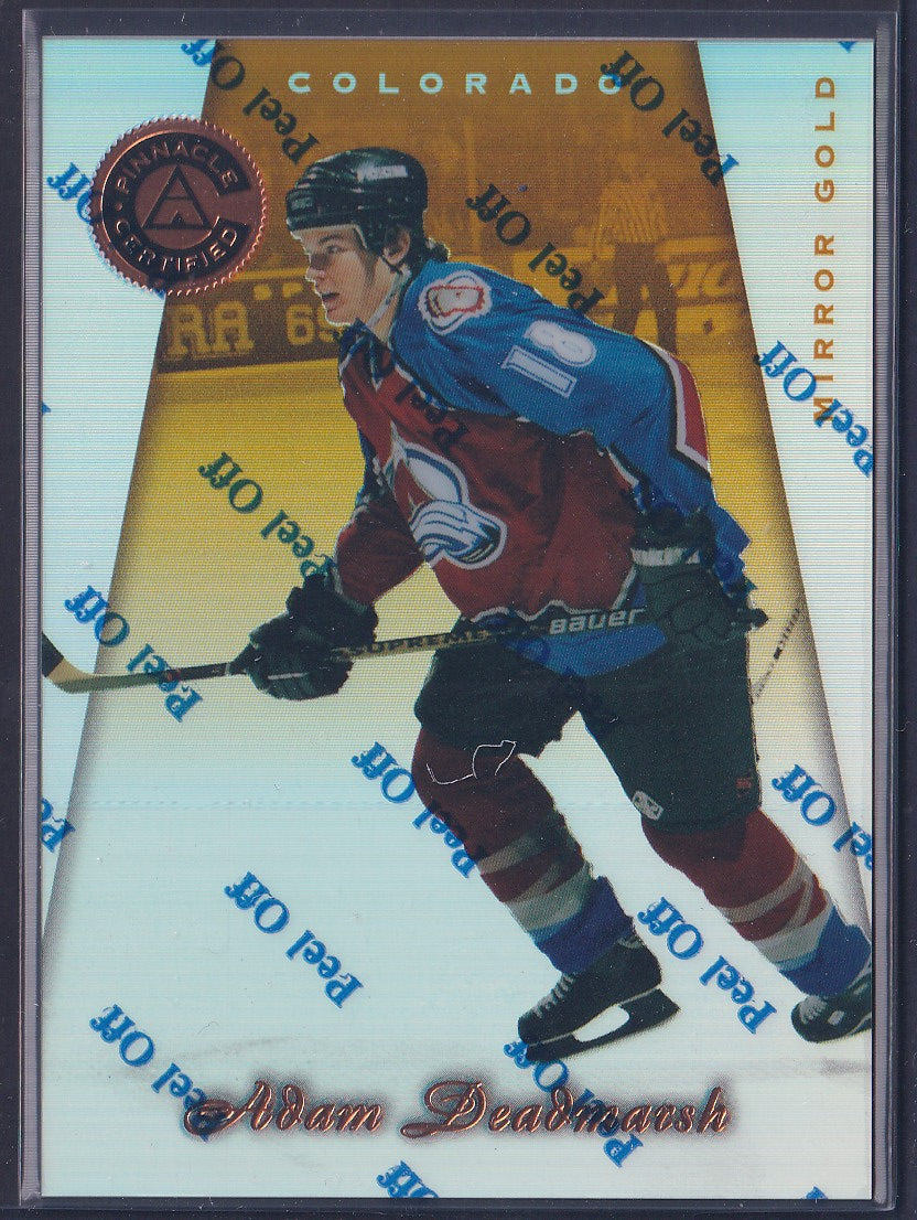 ADAM DEADMARSH - 1997 Pinnacle Certified w/ Coating, MIRROR GOLD #112