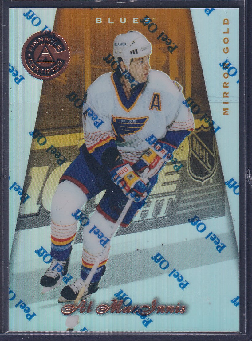 AL MACINNIS - 1997 Pinnacle Certified MIRROR GOLD #120