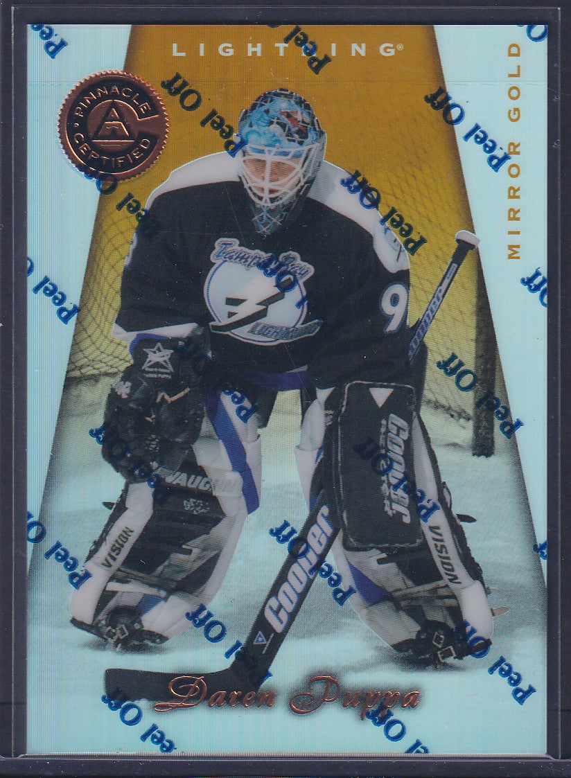 DAREN PUPPA - 1997 Pinnacle Certified w/ Coating, MIRROR GOLD #22
