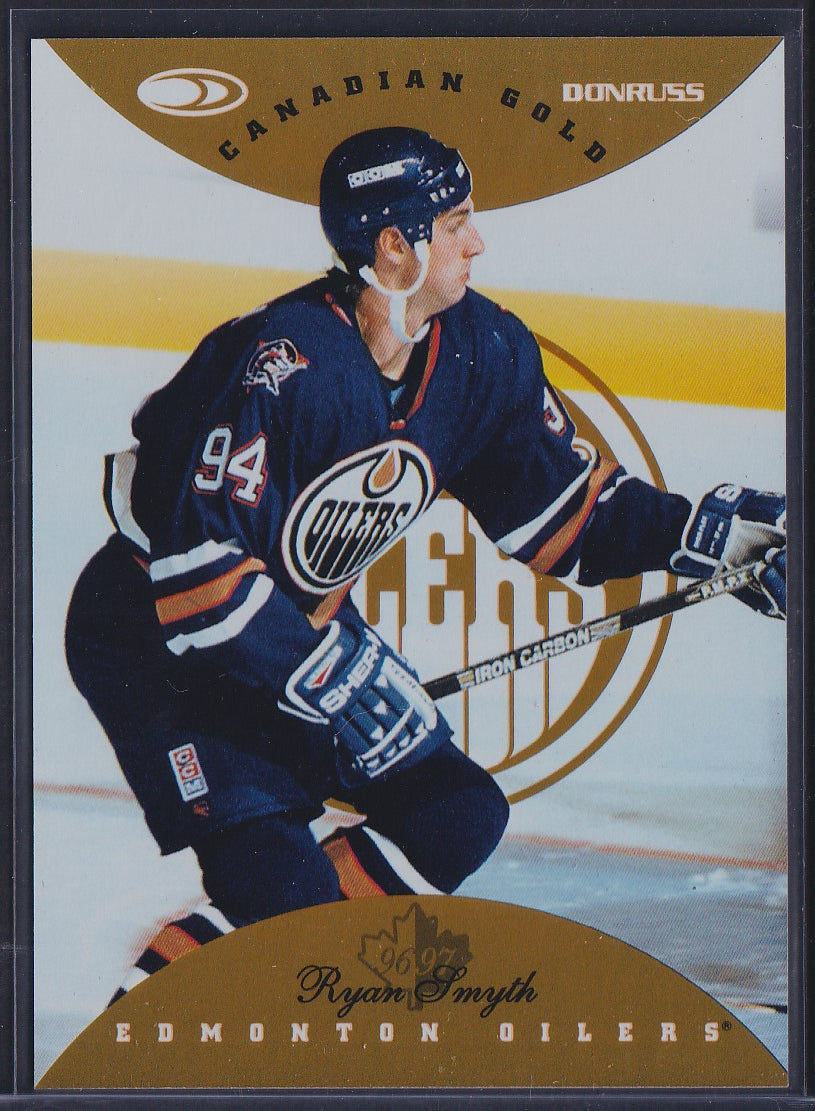 RYAN SMYTH - 1996 Donruss Canadian Ice GOLD PRESS PROOF #89, /150