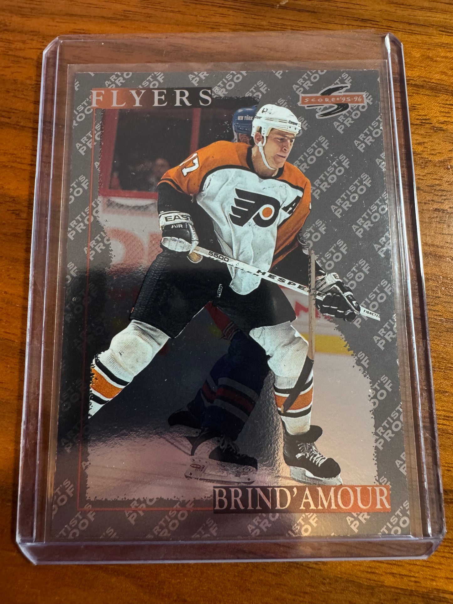 ROD BRIND'AMOUR - 1995 Pinnacle Score Black Ice Artist's Proof #244