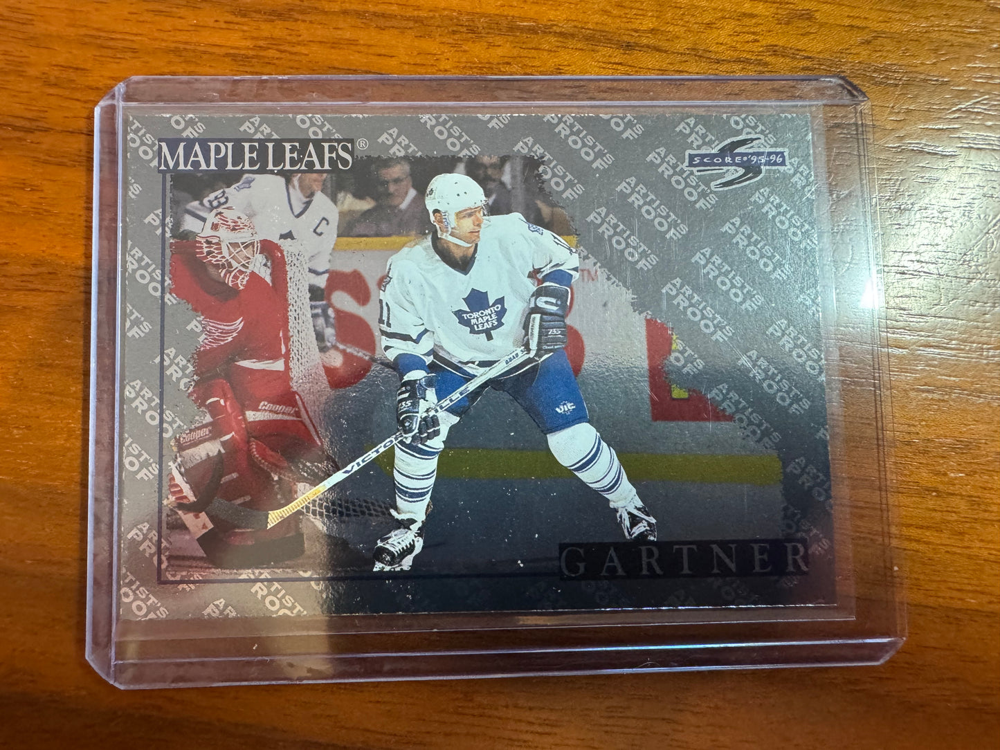 MIKE GARTNER - 1995 Pinnacle Score Black Ice Artist's Proof #204